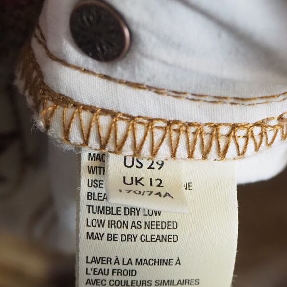 Free People We The Free 29 Aztec Skinny Jeans Women's Size 26 Southwest - Picture 9 of 14